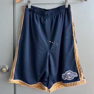 Vintage Y2K Milwaukee Brewers Mesh Shorts